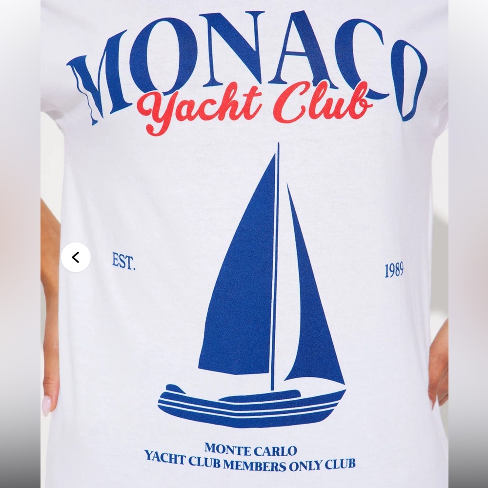 Monte Carlo Yacht Club Graphic Tee